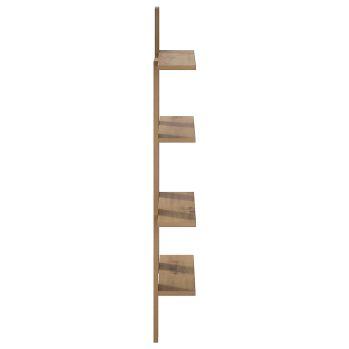 Raft de perete Stejar Artizanal 61 x 13,5 x 105 cm WALTI