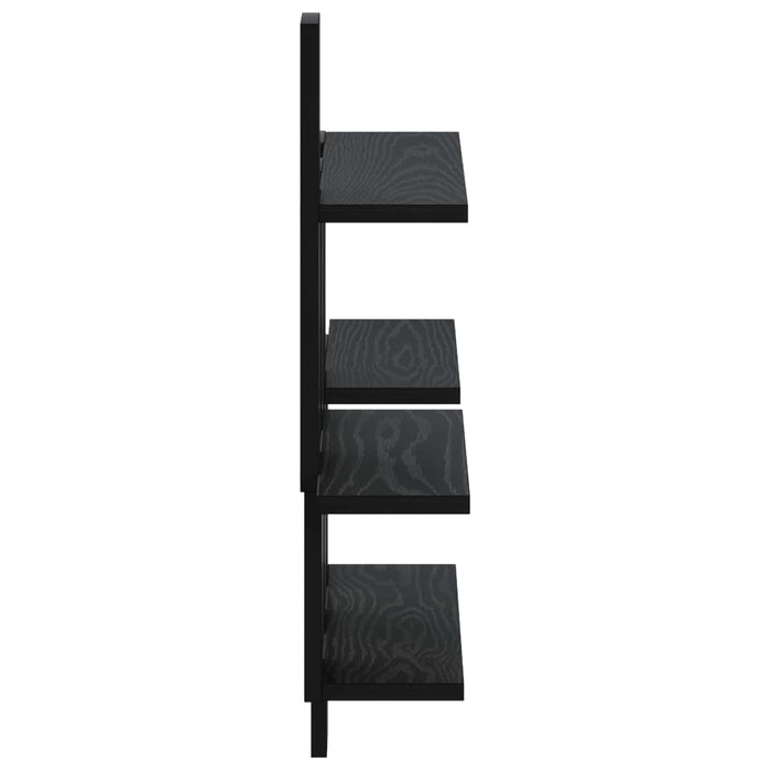 Raft de perete Stejar Negru 85 x 13,5 x 73,5 cm Lemn prelucrat WALTI