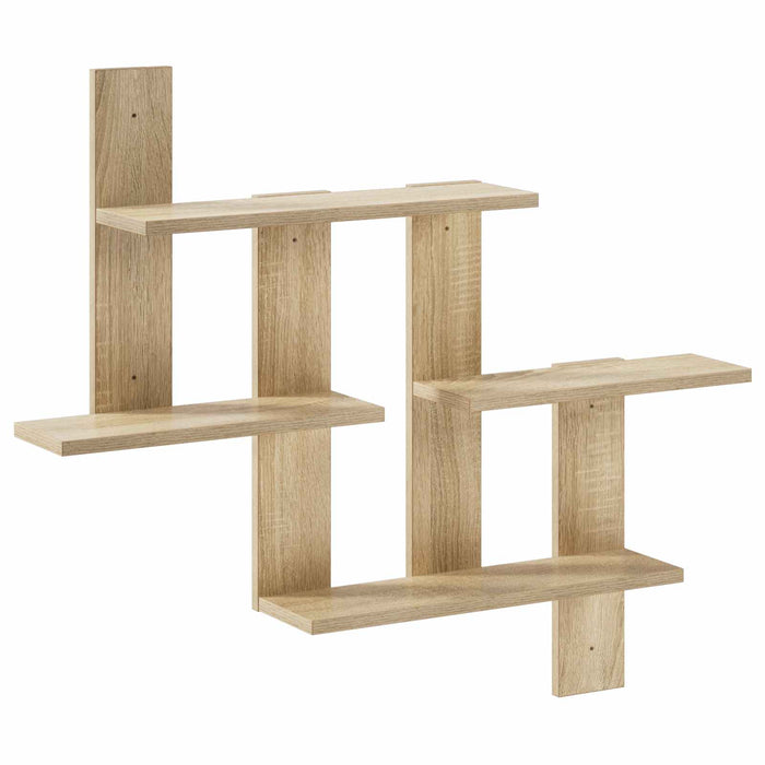 Raft de perete Stejar Sonoma 85 x 13,5 x 73,5 cm Lemn prelucrat WALTI