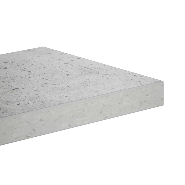 Raft de perete Gri Beton 85 x 13,5 x 73,5 cm Lemn prelucrat WALTI