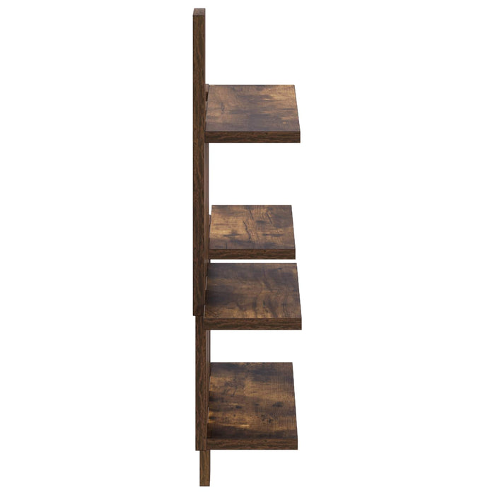 Raft de perete Stejar fumuriu 85 x 13,5 x 73,5 cm WALTI