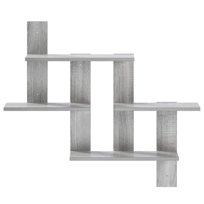 Raft de perete Sonoma gri 85 x 13,5 x 73,5 cm Lemn prelucrat WALTI