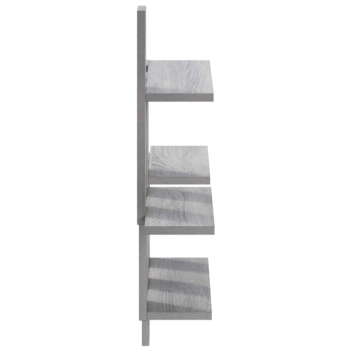 Raft de perete Sonoma gri 85 x 13,5 x 73,5 cm Lemn prelucrat WALTI