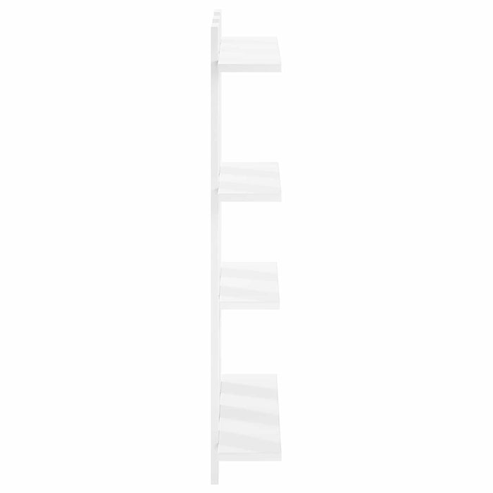 Raft de perete Alb 61 x 13,5 x 88 cm Lemn prelucrat WALTI