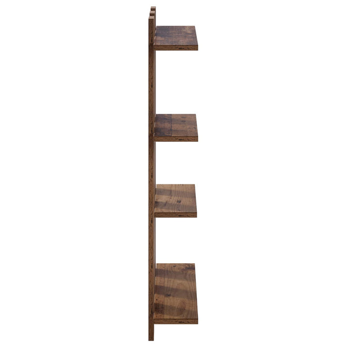 Raft de perete Lemn vechi 61 x 13,5 x 88 cm Lemn prelucrat WALTI