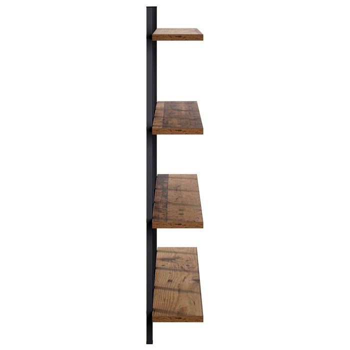 Raft de perete Lemn vechi 102 x 13.5 x 80 cm Lemn prelucrat WALTI