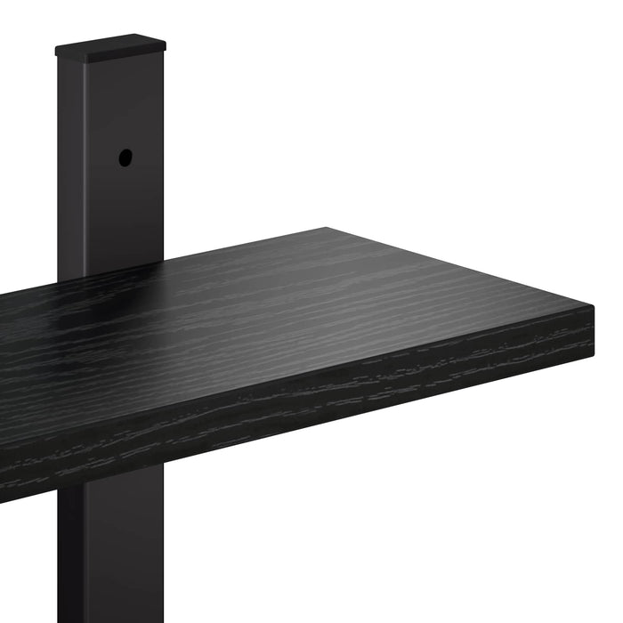 Raft de perete Stejar Negru 60.5 x 13.5 x 80.5 cm WALTI