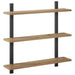 Raft de perete Stejar Artizanal 60.5 x 13.5 x 58.5 cm - WALTI WALTI