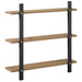 Raft de perete Stejar Artizanal 60.5 x 13.5 x 58.5 cm - WALTI WALTI