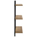 Raft de perete Stejar Artizanal 60.5 x 13.5 x 58.5 cm - WALTI WALTI