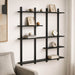 Raft de perete Stejar Negru 102 x 13.5 x 102.5 cm - WALTI WALTI