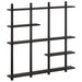Raft de perete Stejar Negru 102 x 13.5 x 102.5 cm - WALTI WALTI