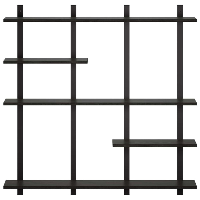 Raft de perete Stejar Negru 102 x 13.5 x 102.5 cm - WALTI WALTI