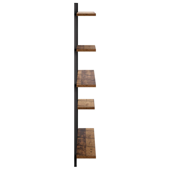 Raft de perete Lemn vechi 102 x 13,5 x 102,5 cm Lemn prelucrat - WALTI WALTI