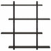 Raft de perete Stejar Negru 100 x 13.5 x 101 cm Lemn prelucrat - WALTI WALTI
