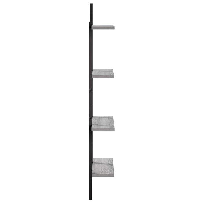 Raft de perete Sonoma gri 61 x 13.5 x 105.5 cm Lemn prelucrat WALTI