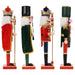Crăciun Nutcracker TURKU 4 buc. Roșu și Negru 38 cm - WALTI WALTI