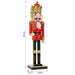 Crăciun Nutcracker TURKU Roșu și Negru 50 cm - WALTI WALTI