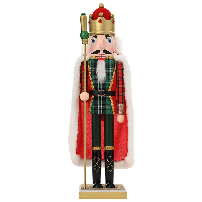 Crăciun Nutcracker TURKU Roșu și Negru 50 cm WALTI