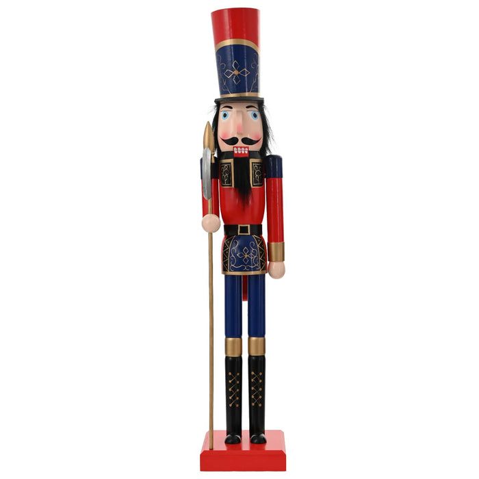 Spărgător de nuci de Crăciun TURKU Roșu și negru 91 cm - WALTI WALTI