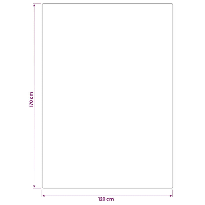 Covor IZA Bej 120 x 170 cm 100% Polyester Fir scurt WALTI