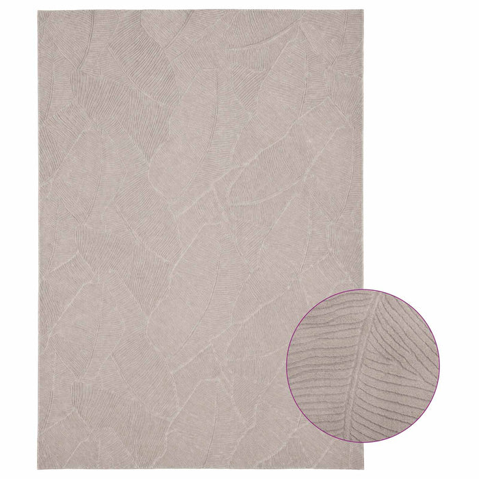 Covor IZA Bej 120 x 170 cm 100% Polyester Fir scurt WALTI