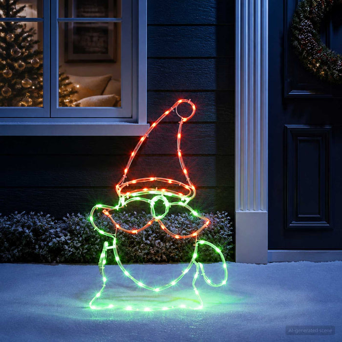 Gnom LED LOVIISA 80 LED-uri Multicolor și 38 x 60 cm - WALTI WALTI