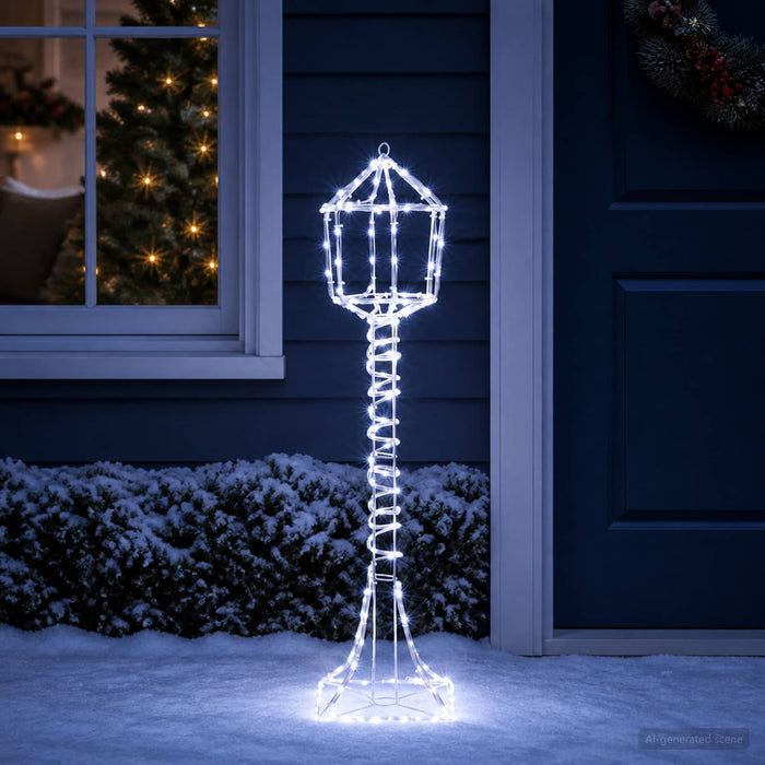Felinar de stradă LED decorativ LOVIISA 160 LED-uri Alb rece WALTI