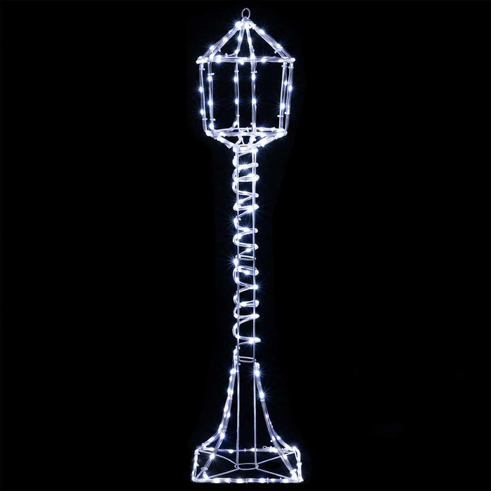 Felinar de stradă LED decorativ LOVIISA 160 LED-uri Alb rece WALTI