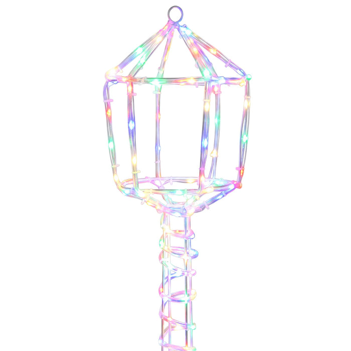 Felinar de stradă LED decorativ LOVIISA 160 LED-uri Multicolor - WALTI WALTI