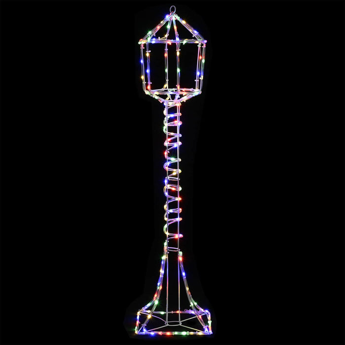 Felinar de stradă LED decorativ LOVIISA 160 LED-uri Multicolor - WALTI WALTI