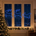 Decorațiune de Crăciun cu reni și sanie LOVIISA 180 LED-uri - WALTI WALTI