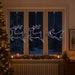 Decorațiune de Crăciun cu reni și sanie LOVIISA 180 LED-uri - WALTI WALTI