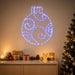 Glob de Crăciun LED LOVIISA 160 LED-uri Albastru 55 x 65 cm - WALTI WALTI