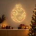 Glob de Crăciun LED LOVIISA 160 LED-uri Roșu 55 x 65 cm - WALTI WALTI