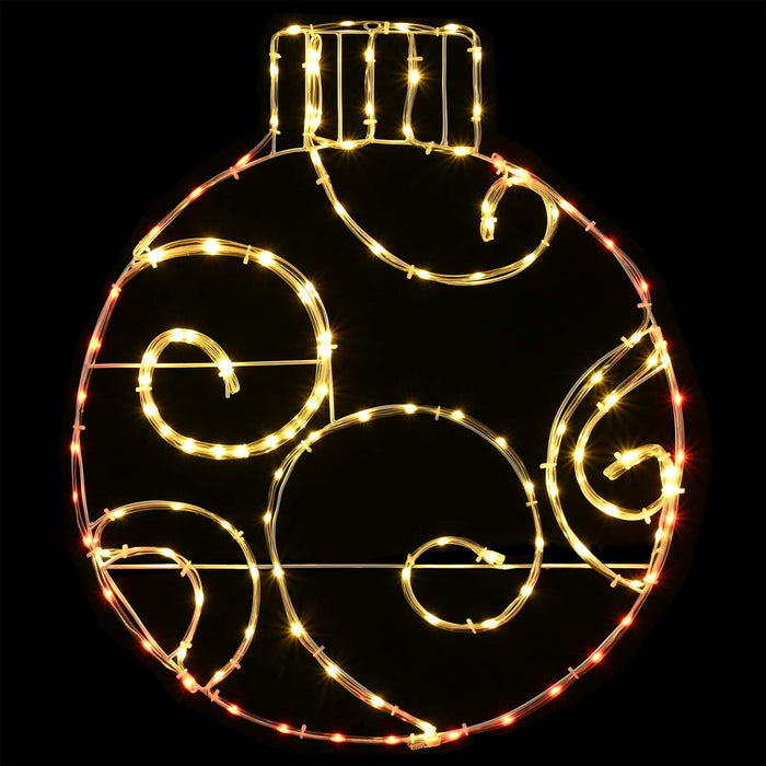 Glob de Crăciun LED LOVIISA 160 LED-uri Roșu 55 x 65 cm - WALTI WALTI