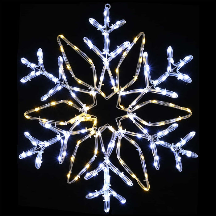 Instalație de Crăciun tip fulg de nea LOVIISA 140 LED-uri - WALTI WALTI