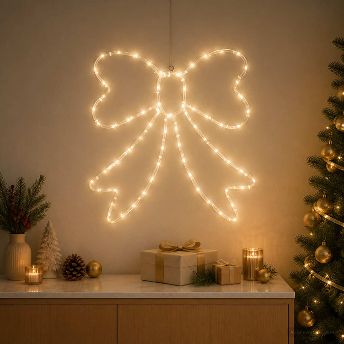 Fundă luminoasă LED LOVIISA 70 LED-uri Alb cald 50 x 51 cm - WALTI WALTI