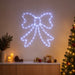 Fundă luminoasă LED LOVIISA 70 LED-uri Albastru 50 x 51 cm - WALTI WALTI