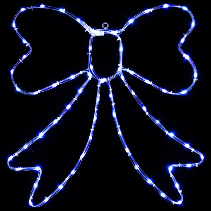 Fundă luminoasă LED LOVIISA 70 LED-uri Albastru 50 x 51 cm - WALTI WALTI