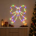 Fundă luminoasă LED LOVIISA 70 LED-uri Multicolor 50 x 51 cm - WALTI WALTI