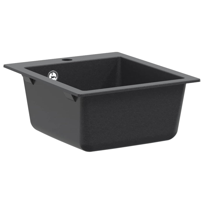 Chiuvetă de bucătărie cu o cuvă Granit 42,5 x 50 x 31 cm Grafit WALTI