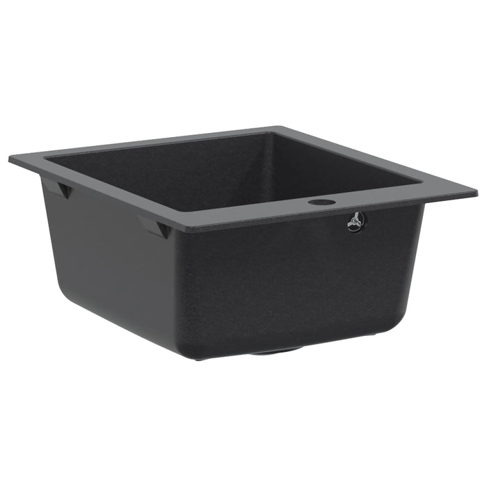 Chiuvetă de bucătărie cu o cuvă Granit 42,5 x 50 x 31 cm Grafit WALTI