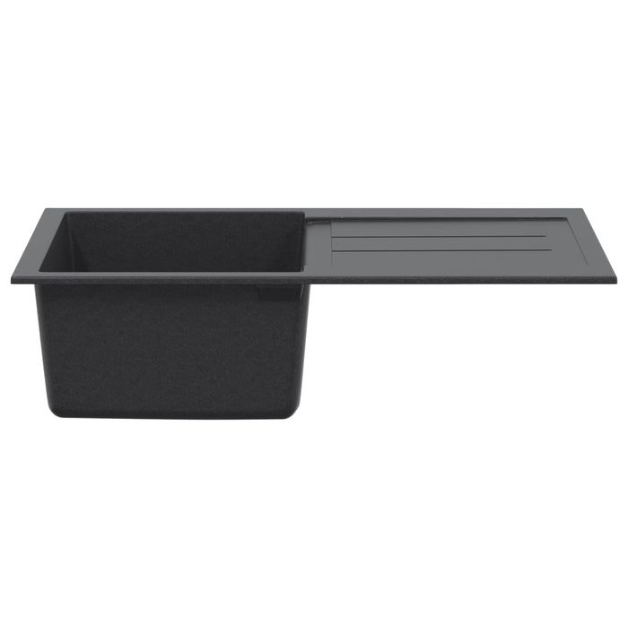 Chiuvetă de bucătărie cu o cuvă Granite 78 x 50 x 20 cm Grafit WALTI