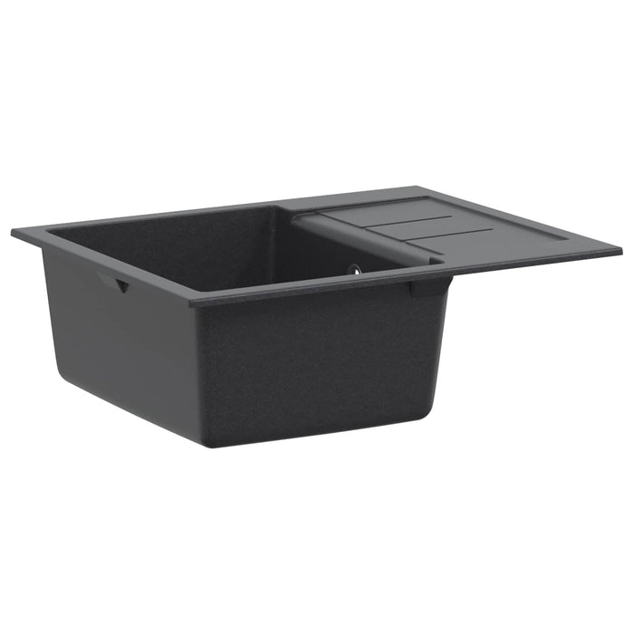 Chiuvetă de bucătărie cu o cuvă Granite 62 x 50 x 20 cm Grafit WALTI