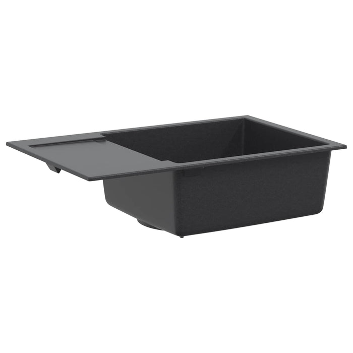 Chiuvetă de bucătărie cu o cuvă Granite 78 x 50 x 20 cm Grafit WALTI