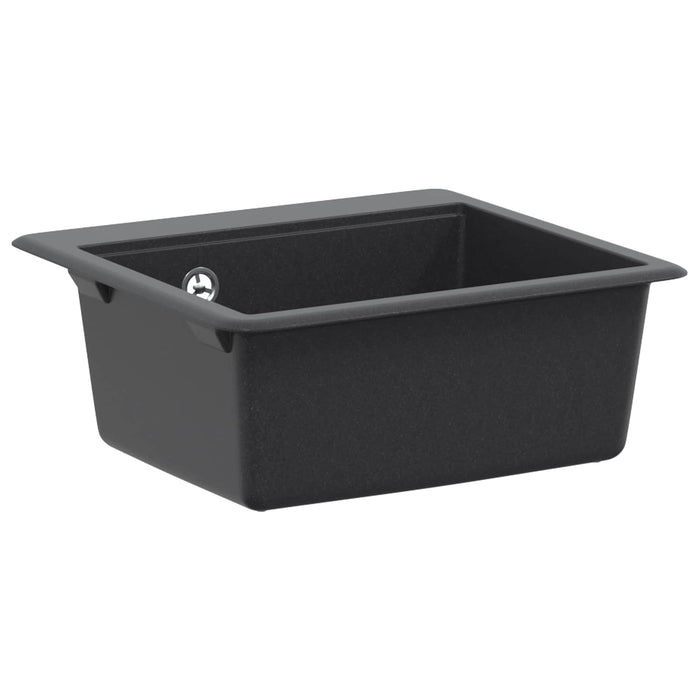 Chiuvetă de bucătărie cu o singură cuvă Granit 47 x 44 x 19 cm WALTI