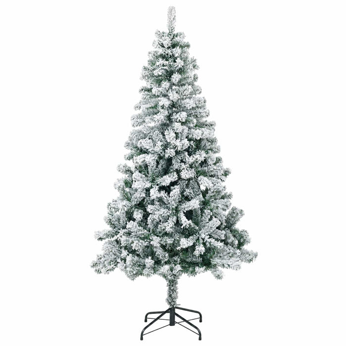 Brad de Crăciun artificial cu globuri 120 cm 150 LED-uri WALTI