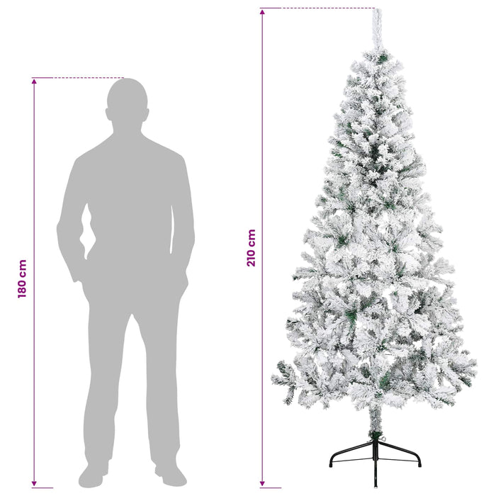 Brad de Crăciun artificial cu ramuri articulare 210 cm WALTI