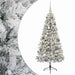 Brad de Crăciun artificial cu glob 120 cm 150 LED-uri Alb cald - WALTI WALTI